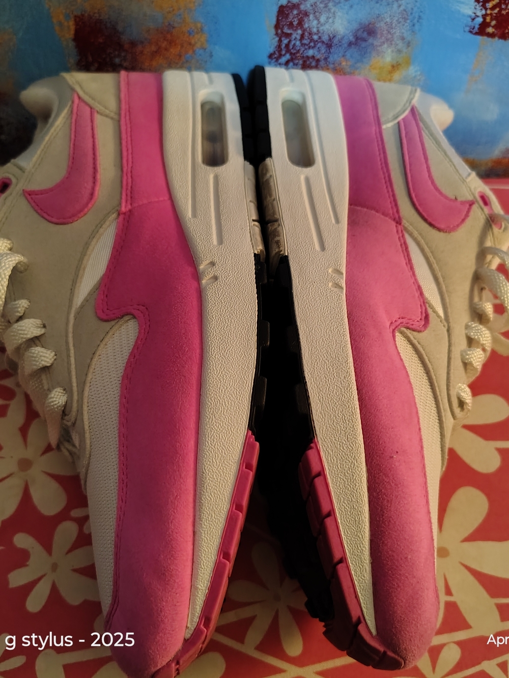 🔥😎🔥NIKE AIR MAX 1 PINK RISE 🩷 or It's FUCHSIA DREAM 🩷 - Women's 11, Men 9.5